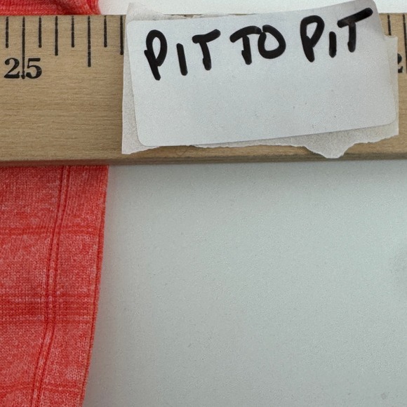 Haggar Cool 18 Pro Performance Golf Polo Shirt Coral Plaid XL Men Casual - Picture 5 of 9